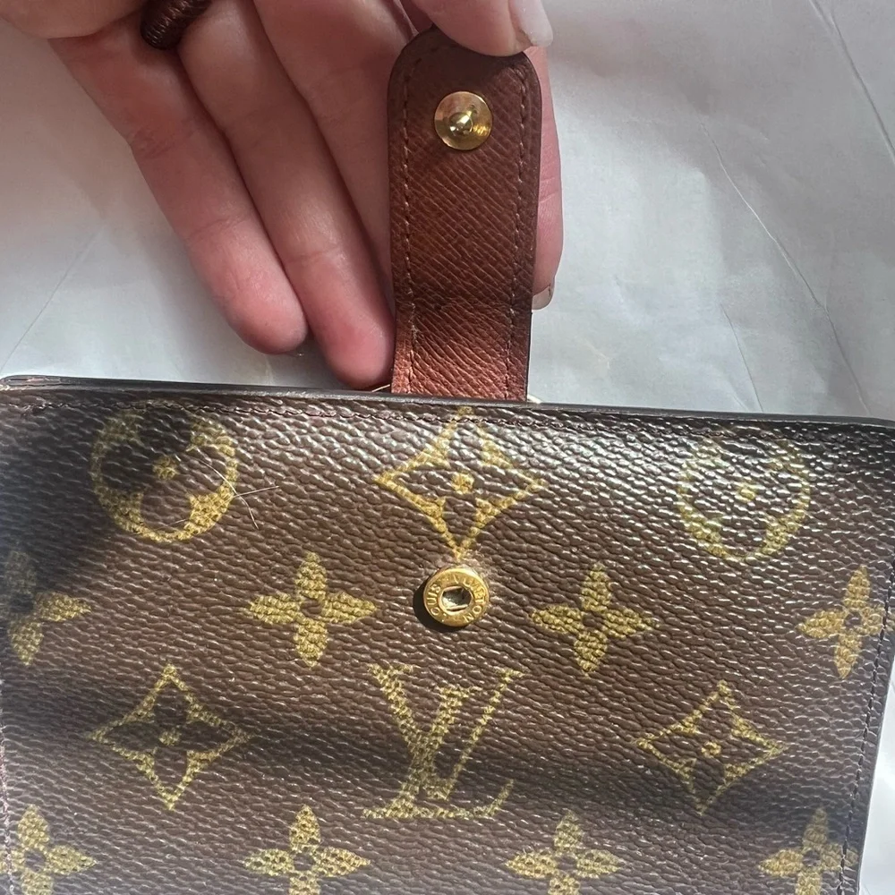 Louis Vuitton Monogram Porte Monnaie Billet Viennois Kisslock Wallet MI1001 - Picture 7 of 16